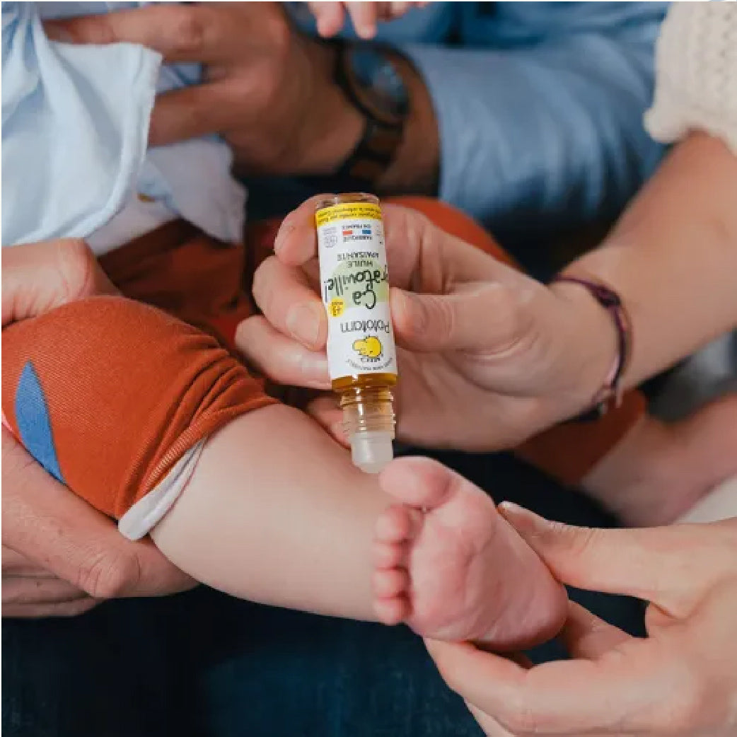 Huile apaisante pour bébé, soin doux pour les pieds de nourrisson, bien-être maternité