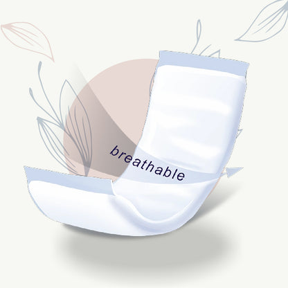 Serviette hygiénique respirante pour bien-être féminin, grossesse et post-partum