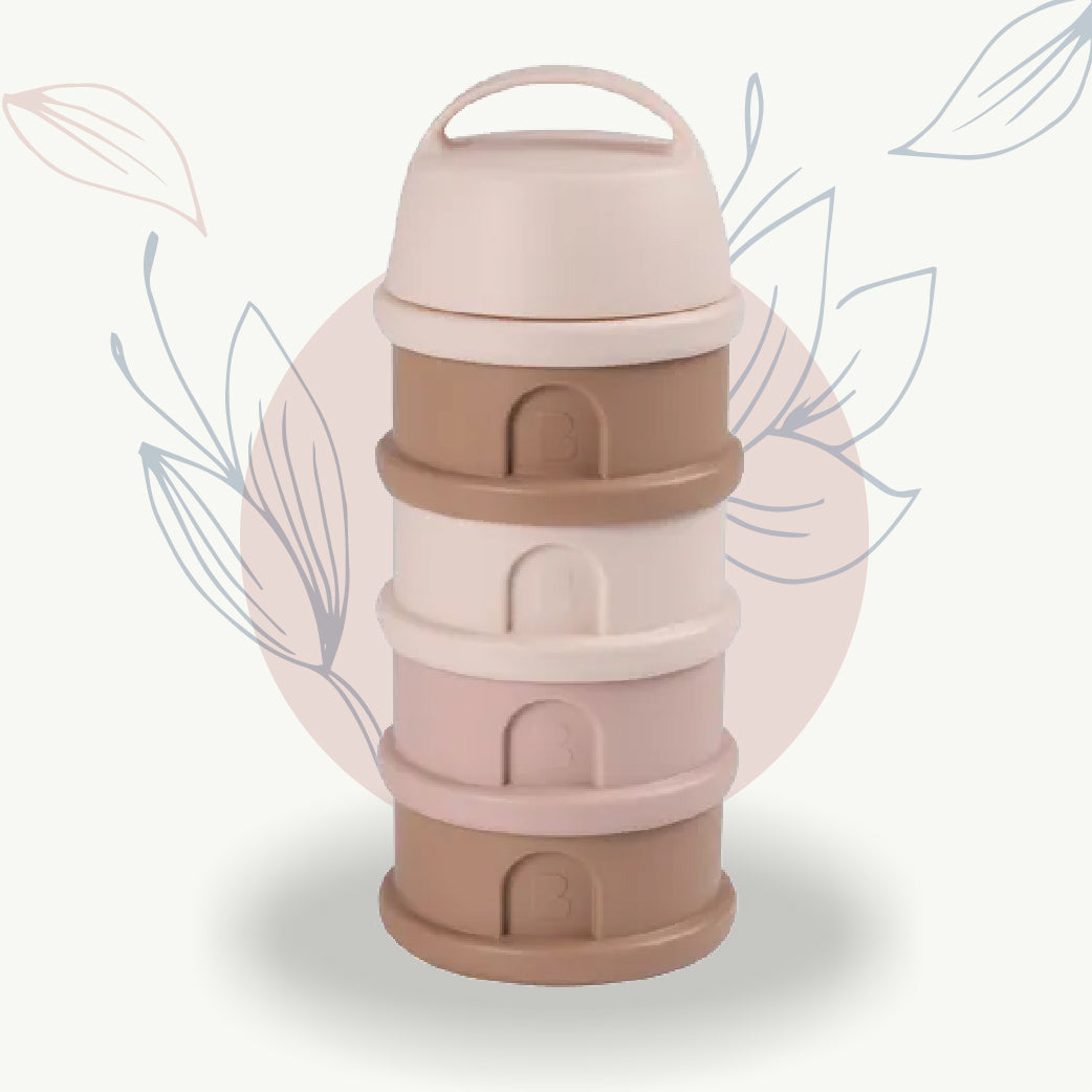 Boîte à couches empilables pour bébé, design doux et pratique, idéale pour maternité et soins infantiles
