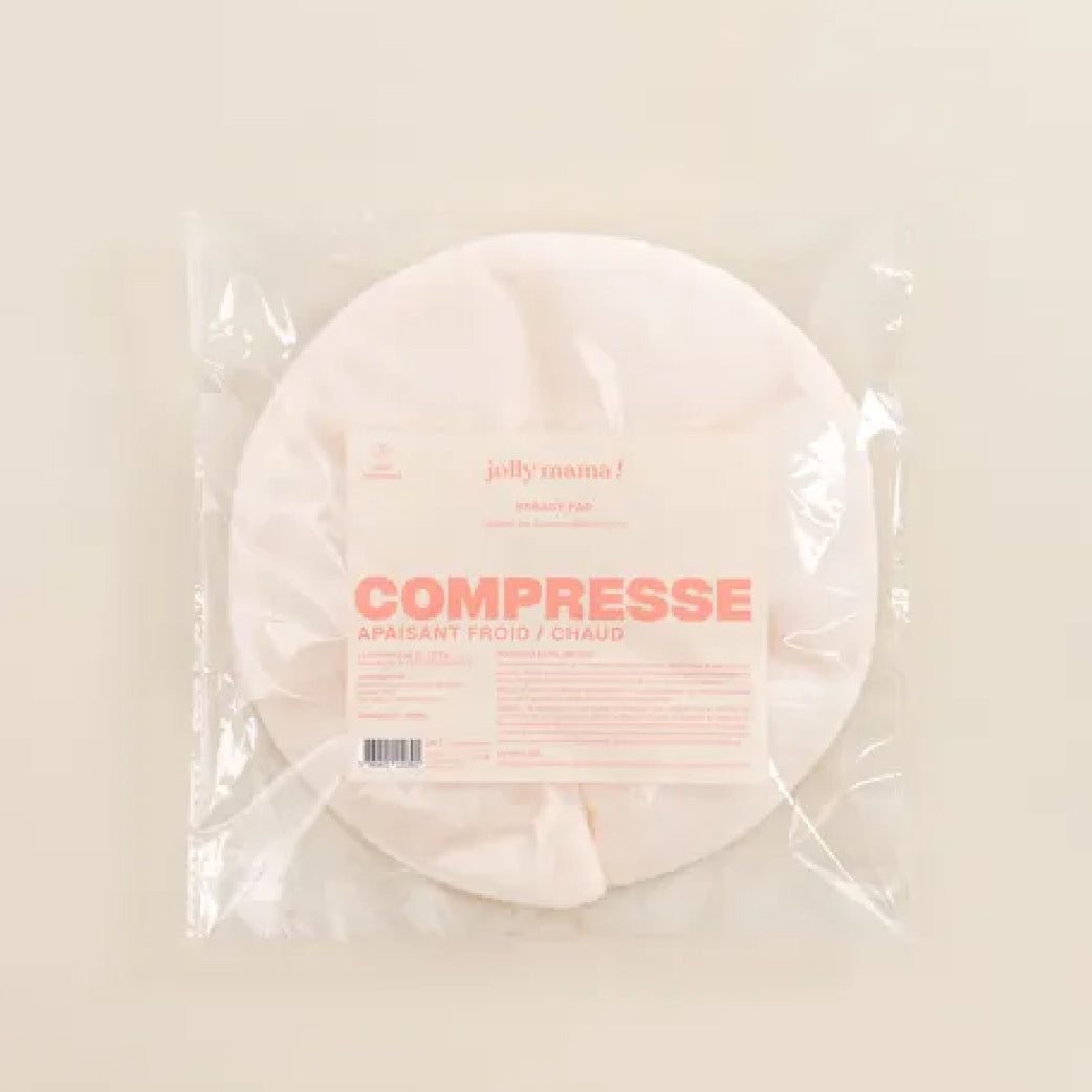 Compresse apaisante froide ou chaude pour bien-être féminin, grossesse et post-partum