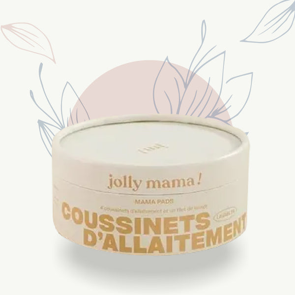 Coussinets d'allaitement Jolly Mama pour confort maternité et soin bébé