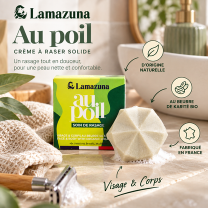 Crème à Raser Solide