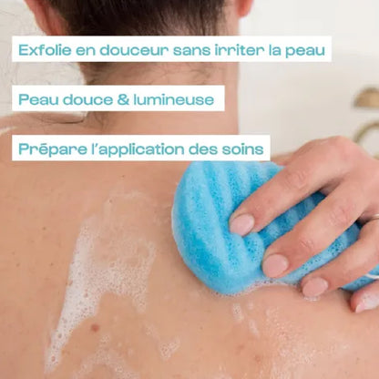 Eponge Konjac Corps - Exfoliante et Régénérante
