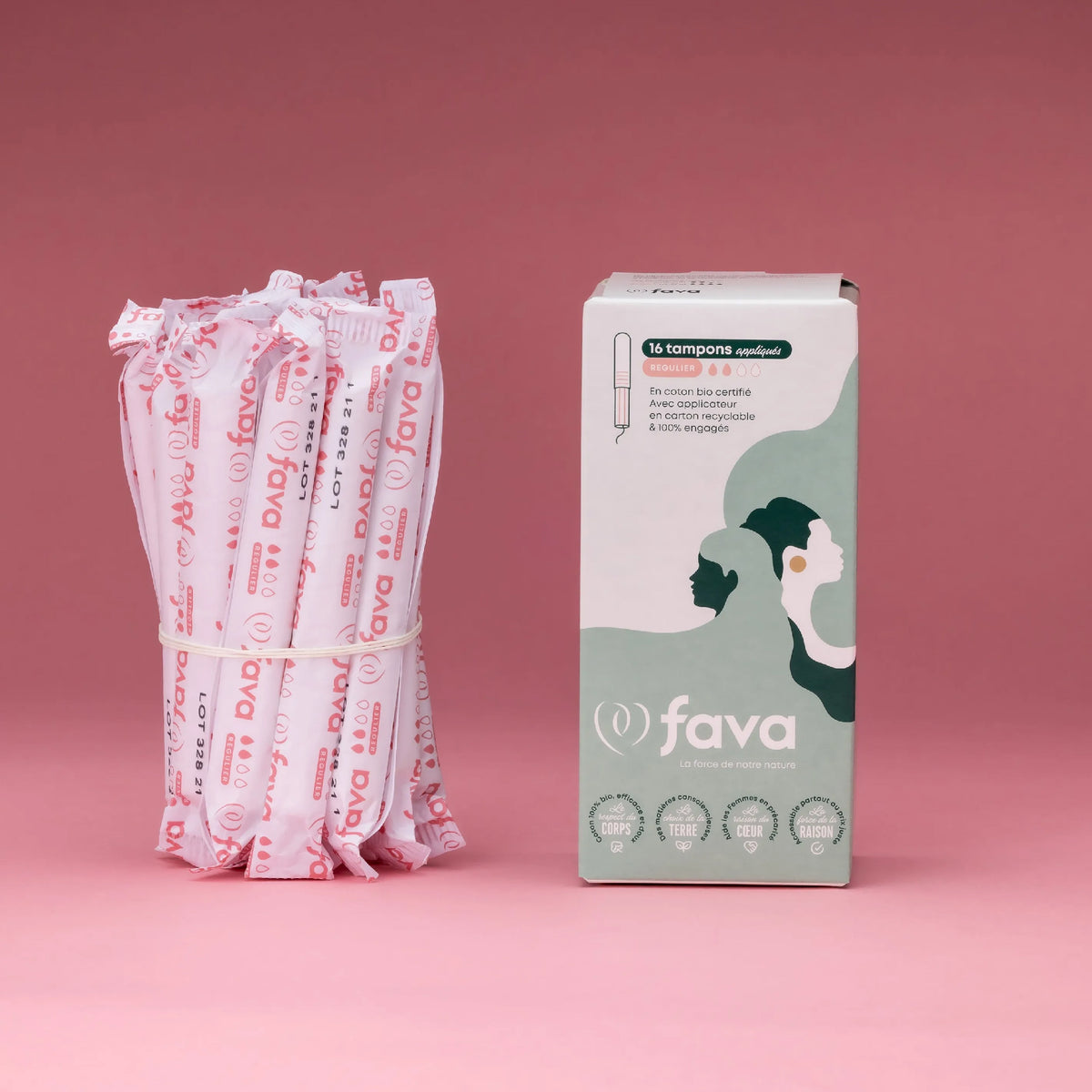 Tampons Bio avec Applicateur Carton – Régulier