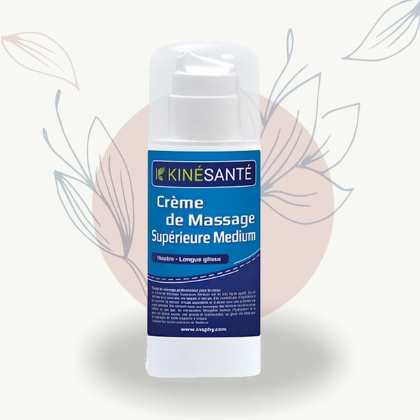 Crème de massage supérieure medium Kinésanté pour bien-être féminin et soins post-partum