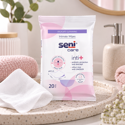 Lingettes Humides SENI CARE INTI+
