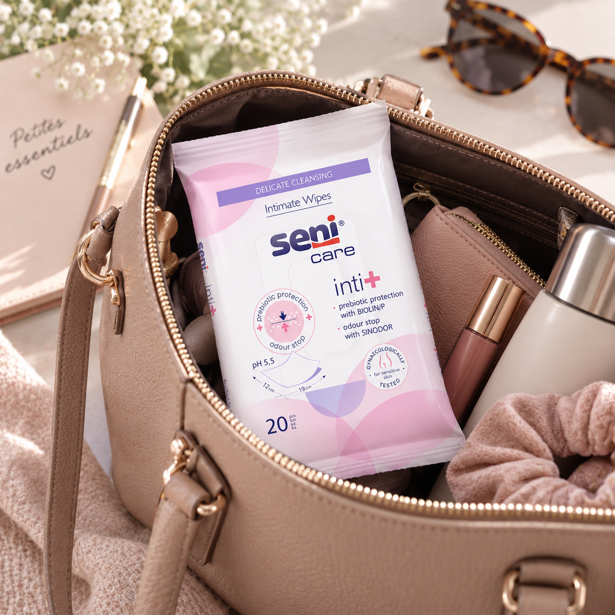 Lingettes Humides SENI CARE INTI+