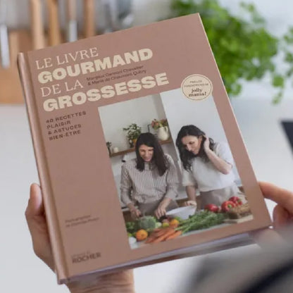 Livre gourmand de la grossesse : 40 recettes plaisir & astuces bien-être pour futures mamans