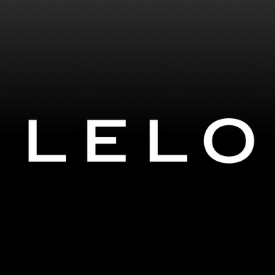 Logo LELO en blanc sur fond noir, marque de bien-être intime féminin