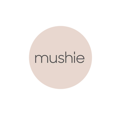 Logo Mushie pour produits bien-être féminin, grossesse et maternité