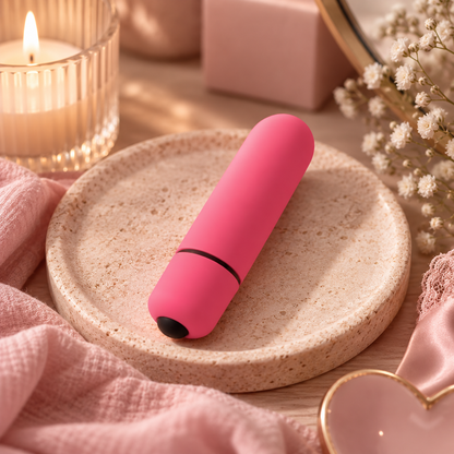 Mini Vibromasseur Bullet Rose Pocket Pleasure