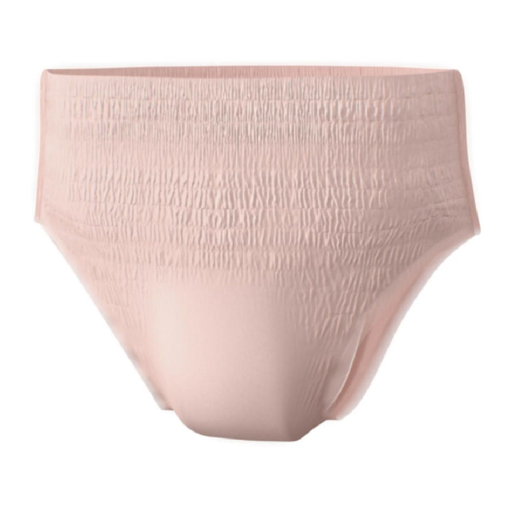 Sous-vêtement post-partum rose pâle, confortable et doux pour le bien-être féminin