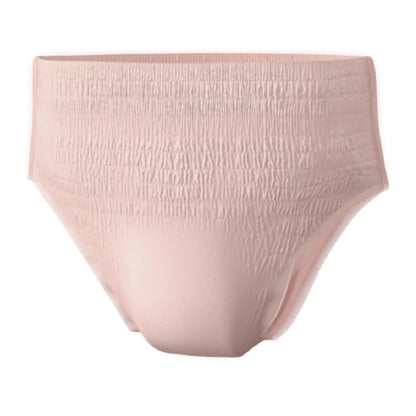 Sous-vêtement post-partum rose pâle, confortable et doux pour le bien-être féminin