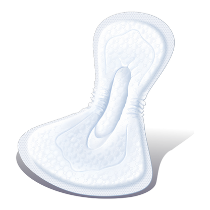 Serviette hygiénique blanche pour bien-être intime féminin, grossesse et post-partum