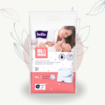 Culottes réutilisables post-partum Bella Mamma pour confort et bien-être maternel